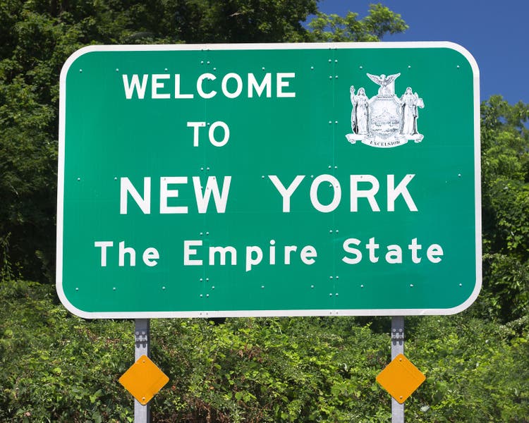 New York State Sign