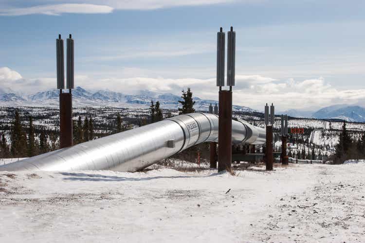 Oil Pipeline in Wilderness