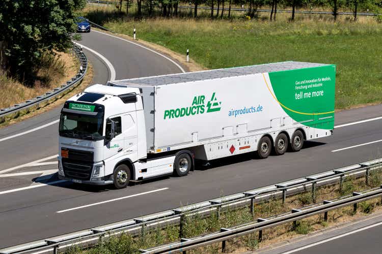 Air Products truck