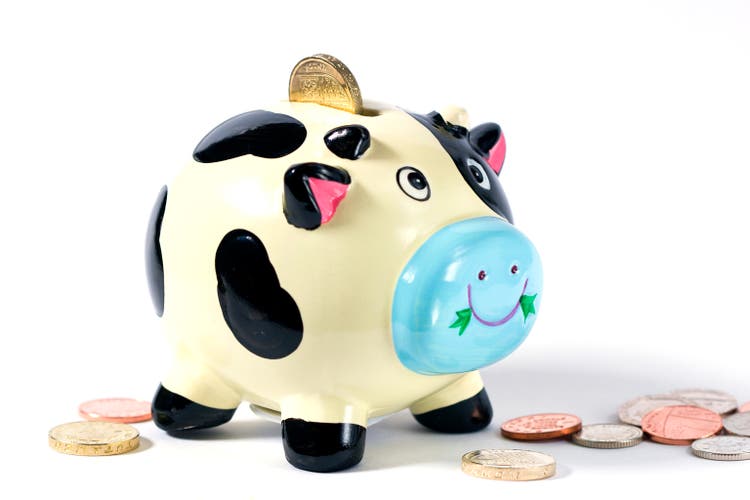 cash cow with change