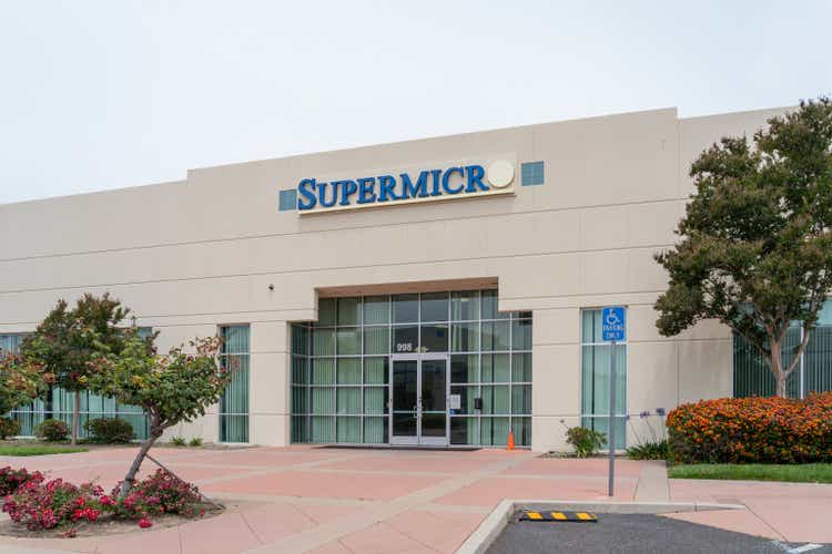 Supermicro headquarters in San Jose, California, USA