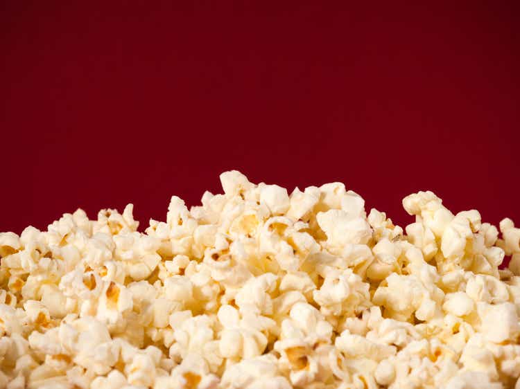 Pile of theater popcorn