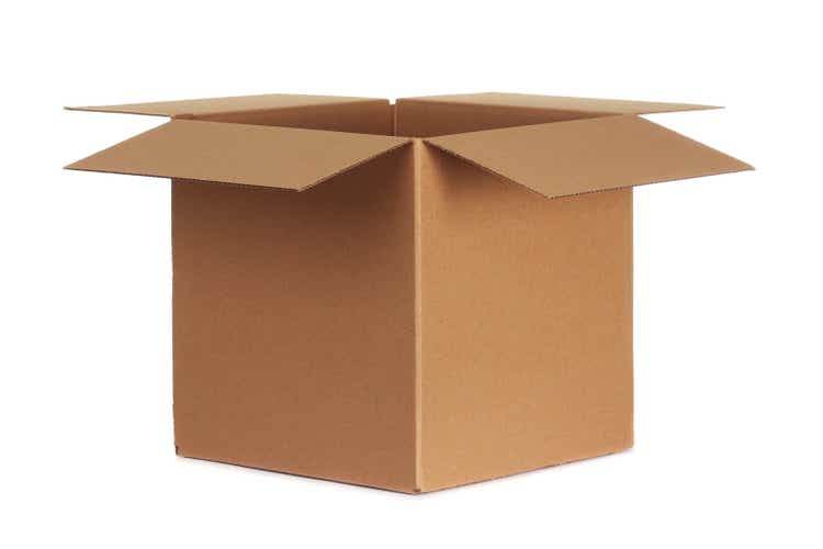 Blank Cardboard Box