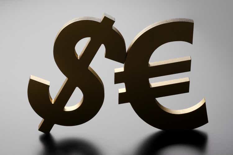 Dollar And Euro Symbols