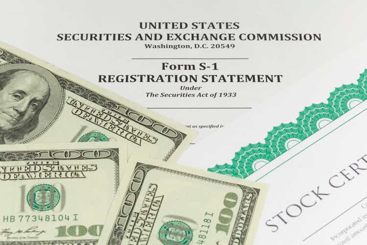 SEC Form S-1 (IPO concept)