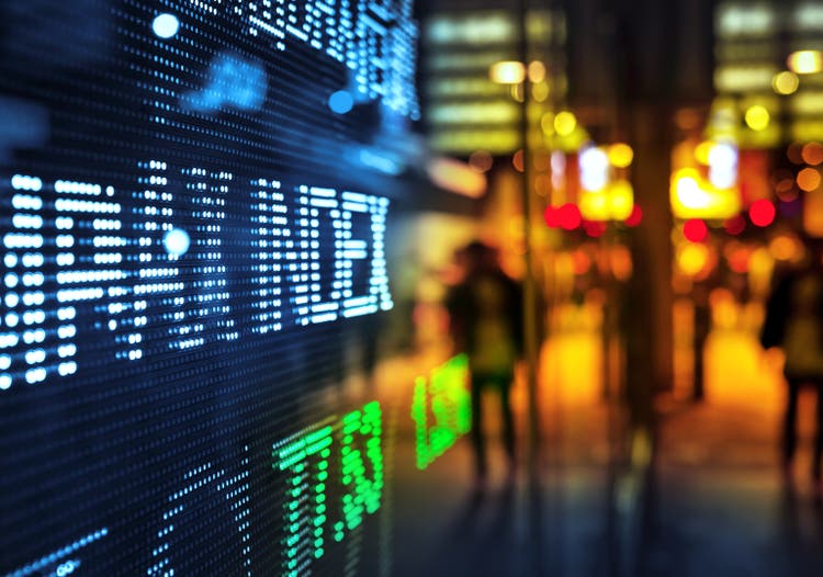 display stock market data