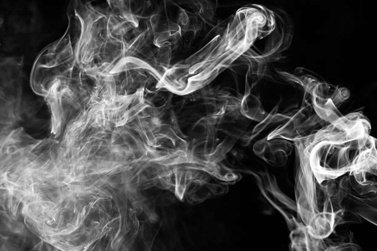 Smoke Abstract horizontal