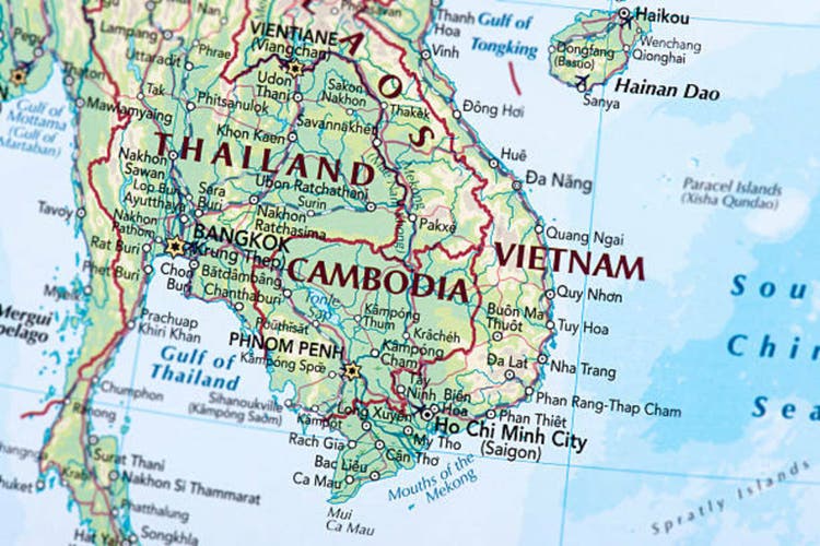 Vietnam, Thailand and Cambodia