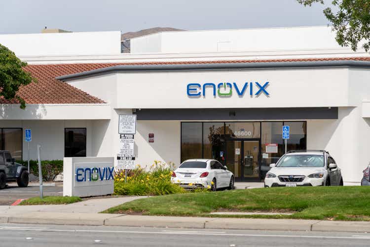 Enovix Corporation headquarters in Fremont, California, USA
