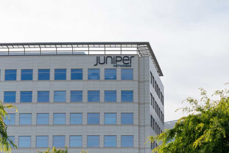 Juniper Networks headquarters in Sunnyvale, California, USA