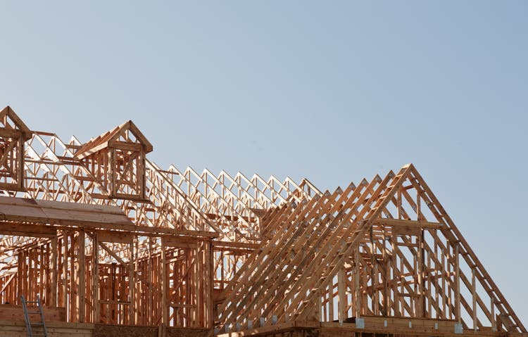 New Home Construction in Progress