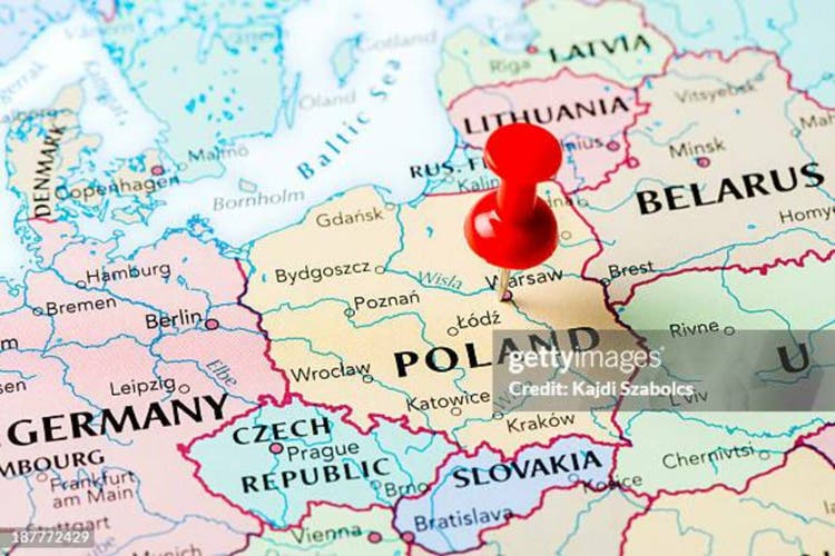 Map Poland