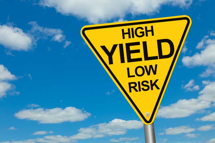 High Yield, Low Risk Road Sign