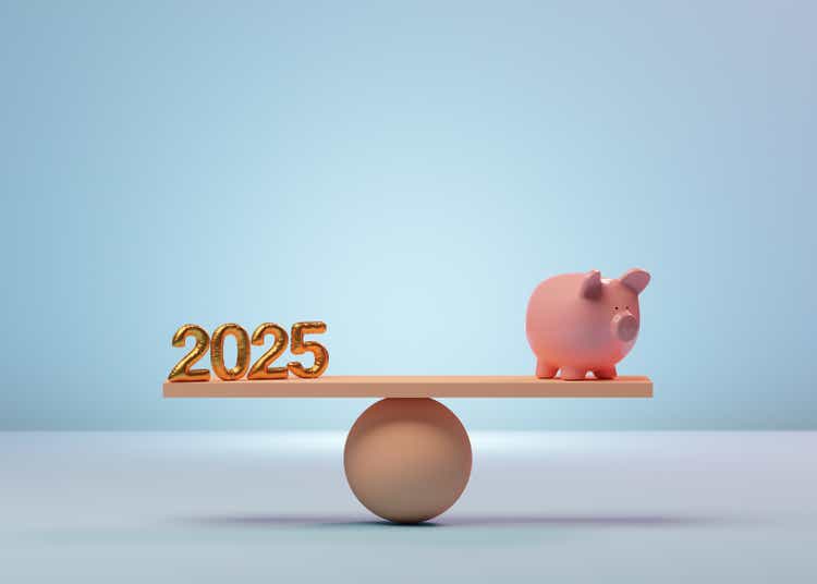 Financial planning 2025 concept