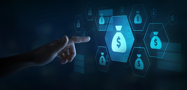 savings and investment concept, diverse financial assets