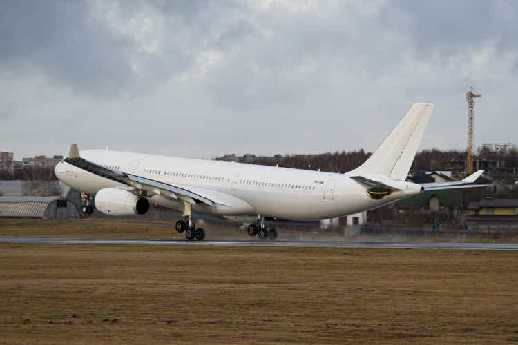 SmartLynx Malta Airbus A330-343 touching down