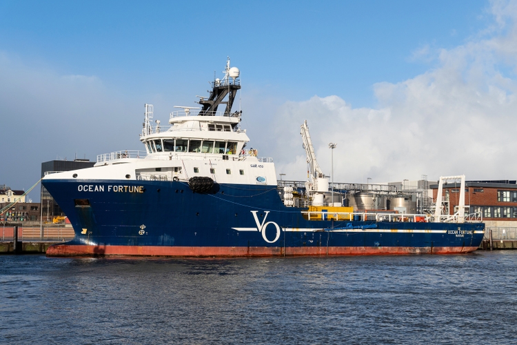 seismic service vessel Ocean Fortune