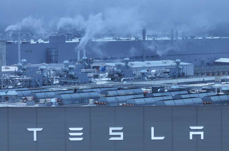 Tesla stellt die Produktion im Werk Grünheid vorübergehend ein