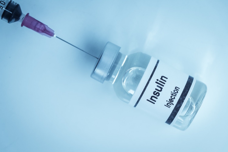Insulin in a vial, Chemicals used in medicine