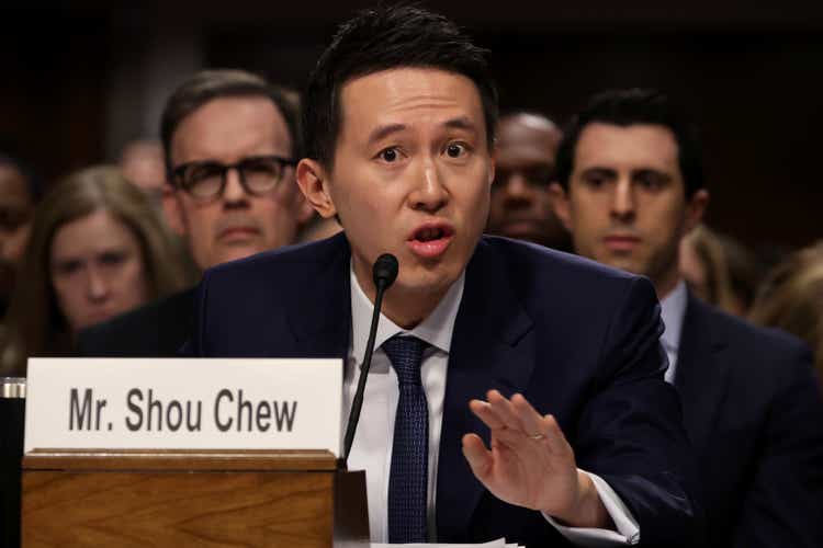 Big Tech CEOs Testify At Senate Judiciary Committee Hearing