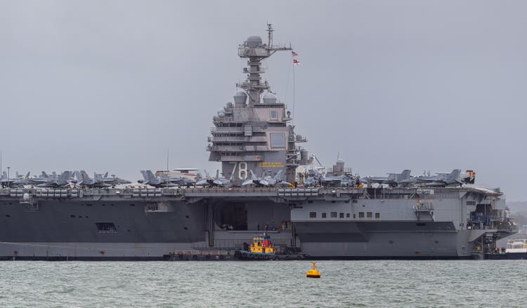 USS Gerald R Ford Aircraft Carrier