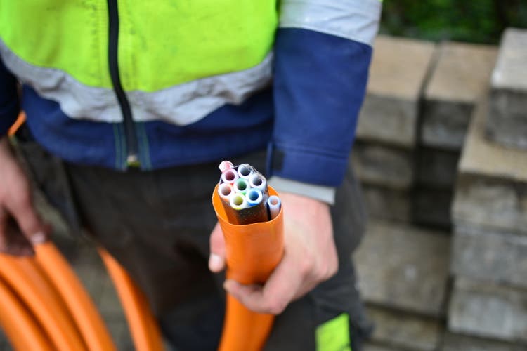 Proximus HDPE tube empty fiber pipes