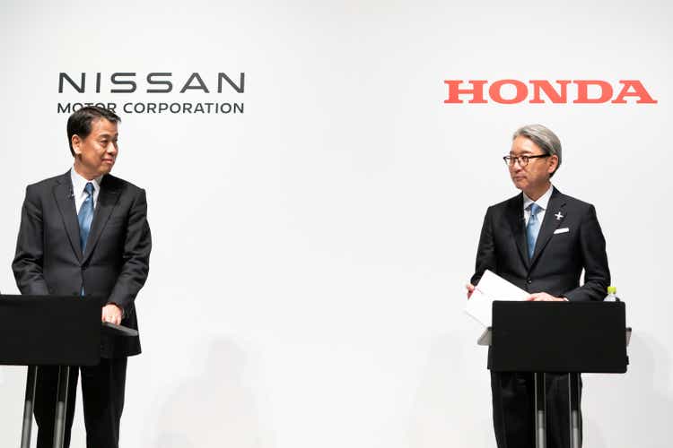 Nissan and Honda announce electric vehicle partnership