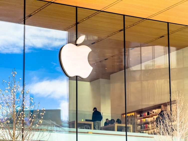 The Apple Pacific Centre Vancouver downtown Apple Store.