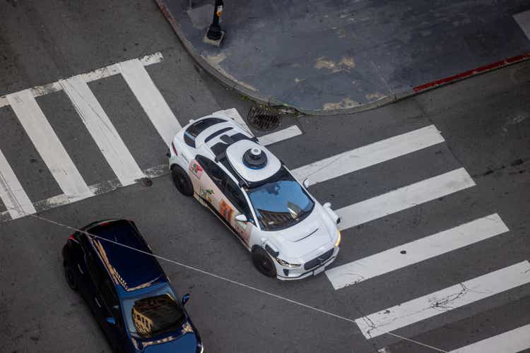 Waymo Downtown San Francisco