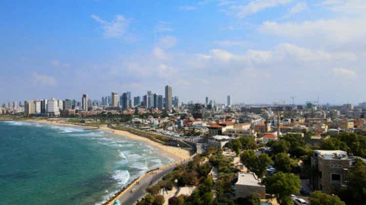Israel. Tel Aviv-Yafo. Mediterranean coast.