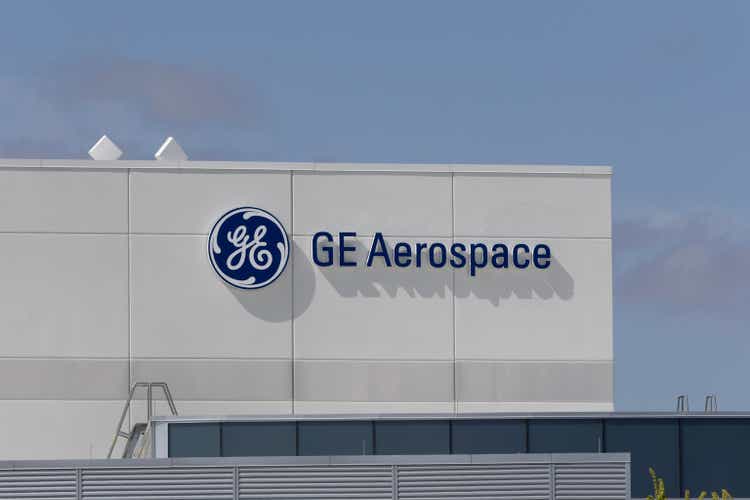GE Aerospace Jet Engine Facility. GE Aerospace manufactures CFM LEAP turbofan jet engines for commercial aircraft.