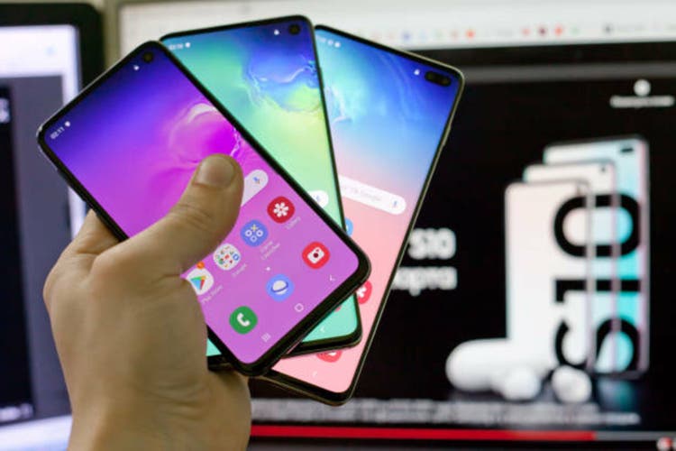 Samsung SM-G970F Galaxy S10e, SM-G973F Galaxy S10, SM-G975F Galaxy S10+.