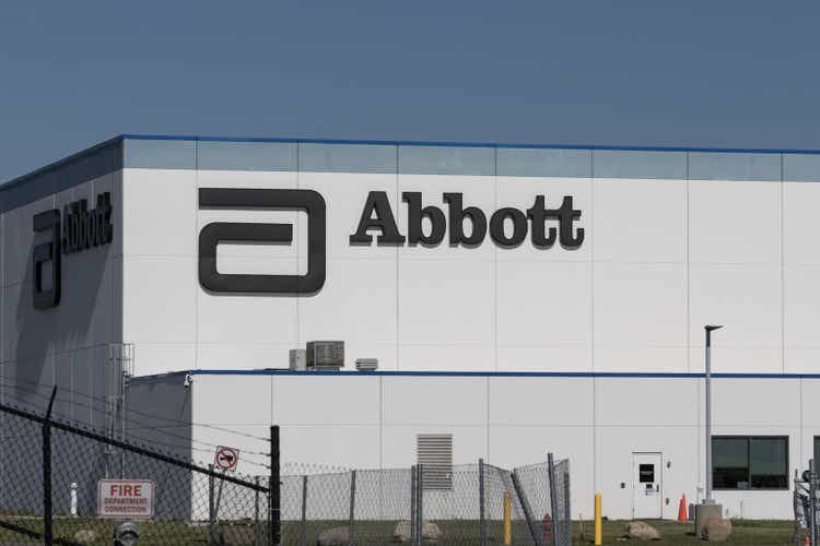 Abbott Laboratories nutrition manufacturing plant. Abbott manufactures Ensure products, Glucerna, and PediaSure.