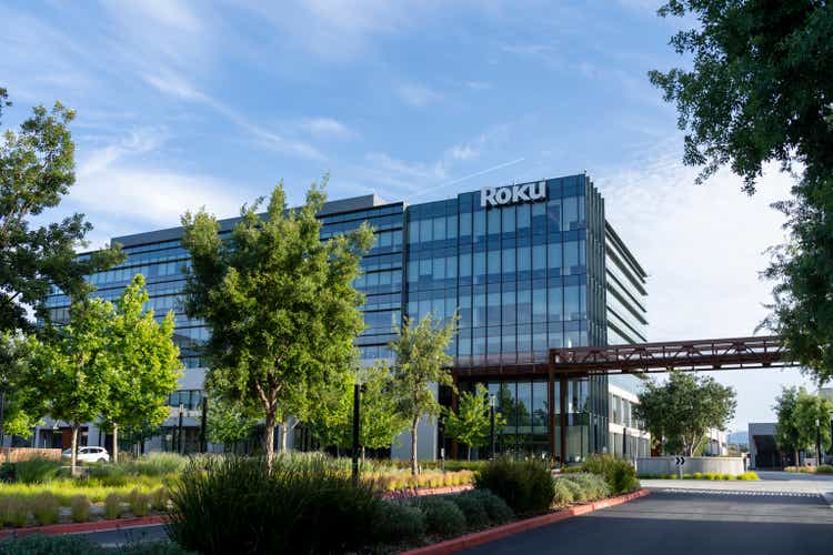 Roku headquarters in San Jose, California, USA