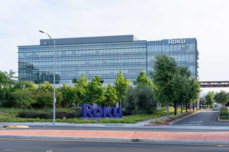 Roku headquarters in San Jose, California, USA