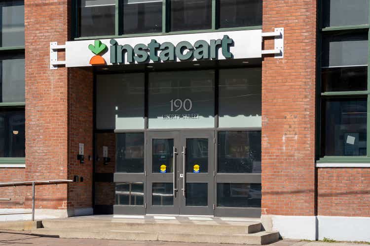 Instacart Canada head office in Liberty Village, Toronto, Canada