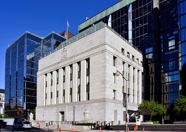 The Bank of Canada Building in Ottawa