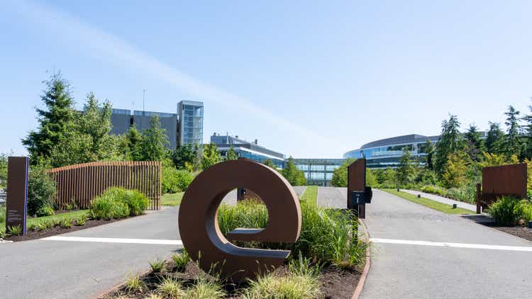 Expedia Group headquarters in Seattle, Washington, USA