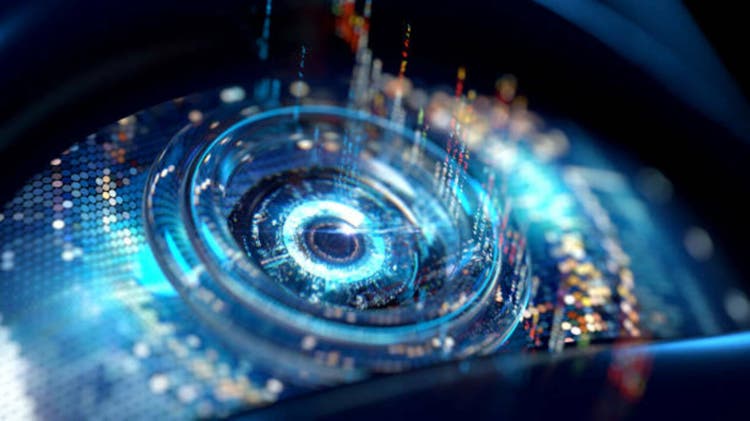 Digital Eye - AI Artificial Intelligence digital concept