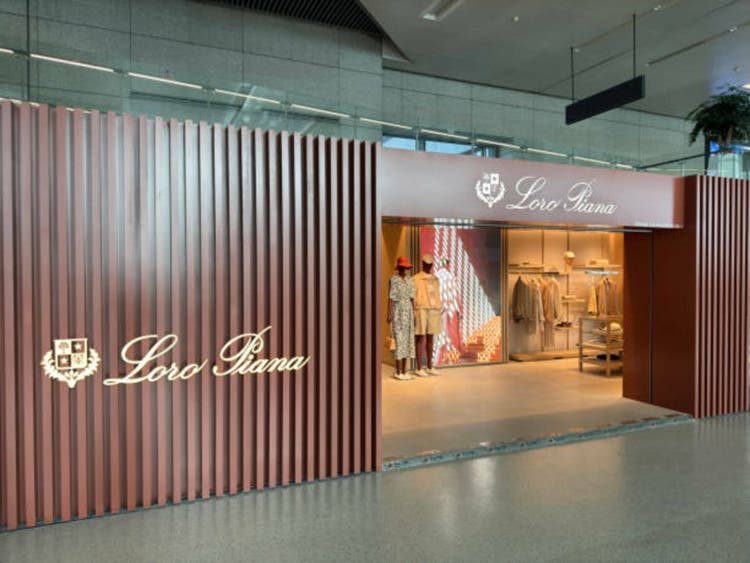 Loro Piana store at Shanghai Hongqiao International Airport