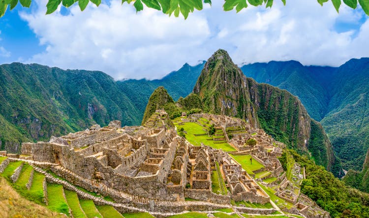 Panoramic View of Machu Picchu, Peru