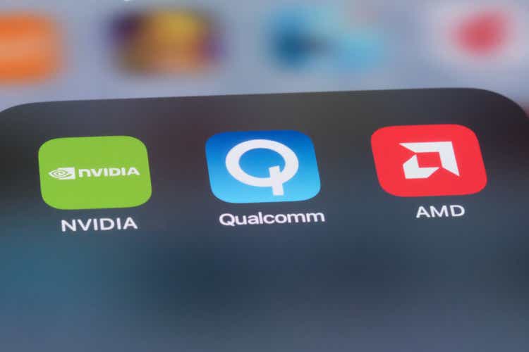 Qualcomm Incorporated, Nvidia Corporation, AMD. Assorted semiconductor companies