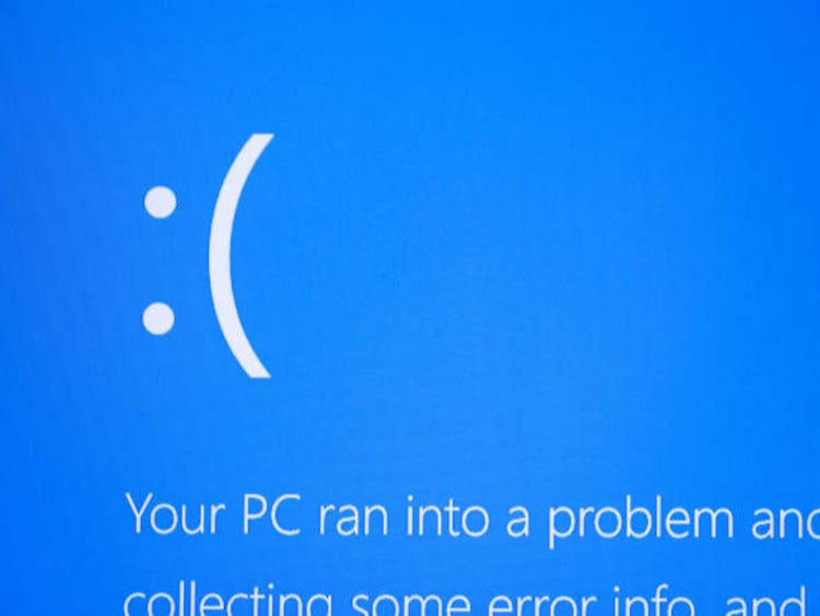 Blue screen death,computer outage