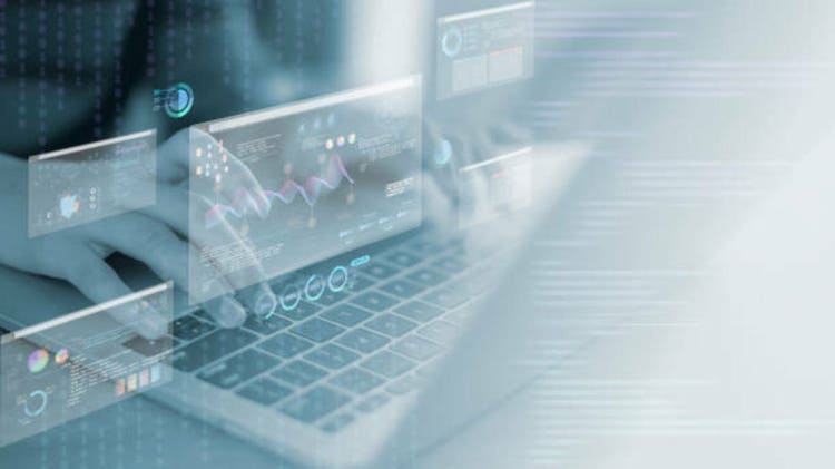 Scientists compute, analyze, and visualize complex data sets on computers, data mining, artificial intelligence, Data science, and big data technology.