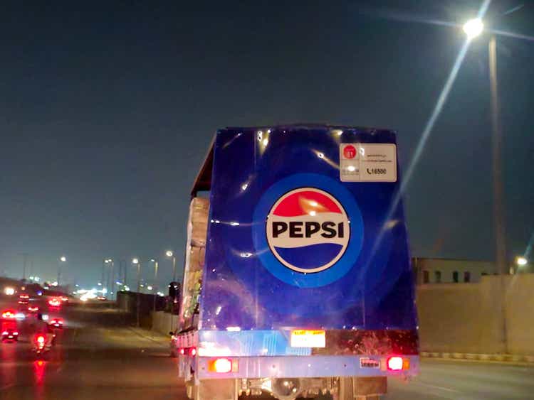 Pepsi Cola Truck vehicle, Pepsi is a carbonated soft drink with a cola flavor, manufactured by PepsiCo. As of 2023, Pepsi is the second soft drink brand after Coca-Cola