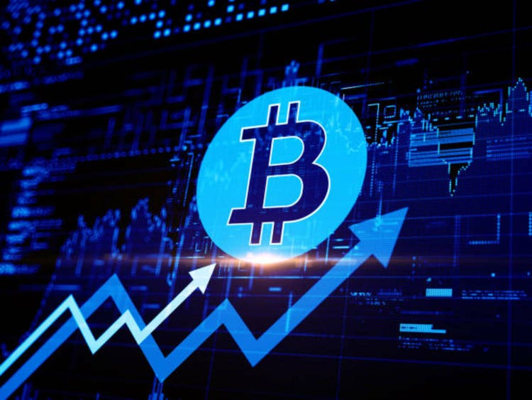 Bitcoin price growth. Cryptocurrency Pricing prediction