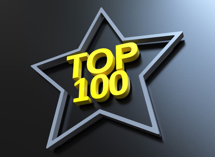 TOP 100 award