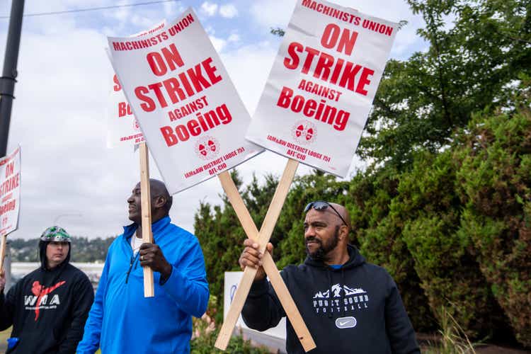 Boeing Machinists Go On Strike After Contract Negotiations Stall