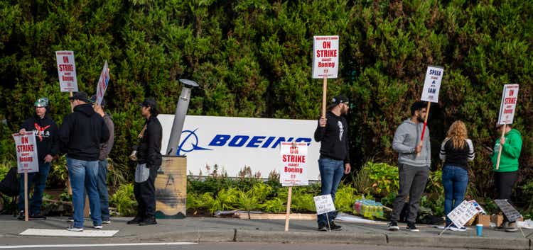 Boeing Machinists Go On Strike After Contract Negotiations Stall