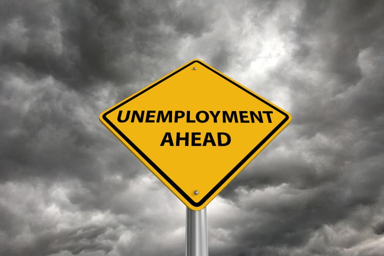 Unemployment ahead uncertainty finance crisis warning